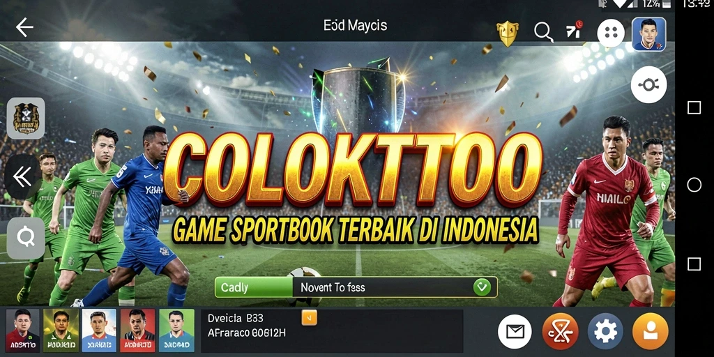 Screenshot gameplay COLOKTOTO menunjukkan pengalaman taruhan yang seru dan interaktif.