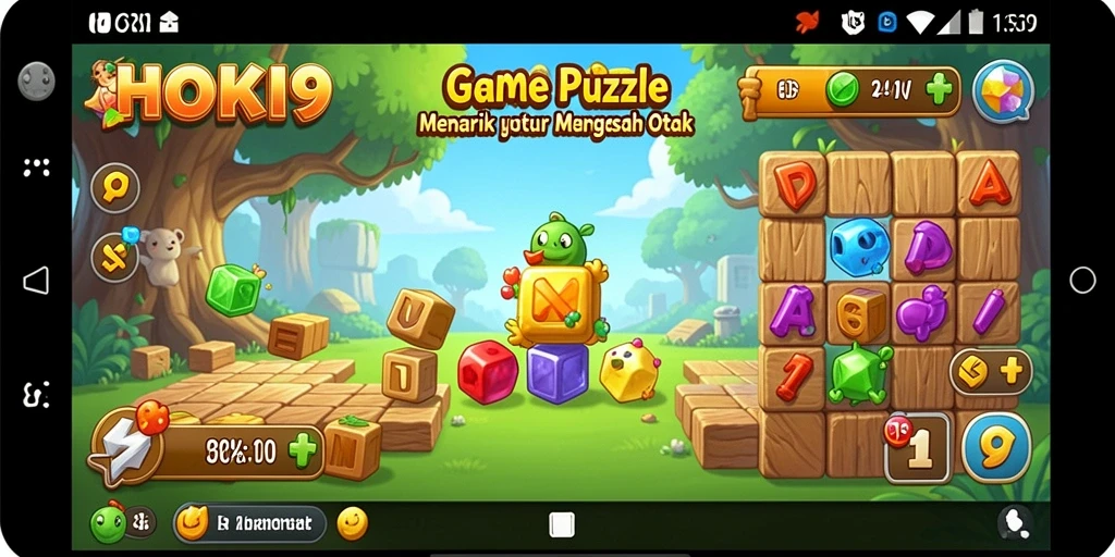 Screenshot HOKI9 menampilkan gameplay puzzle yang mengasyikkan.