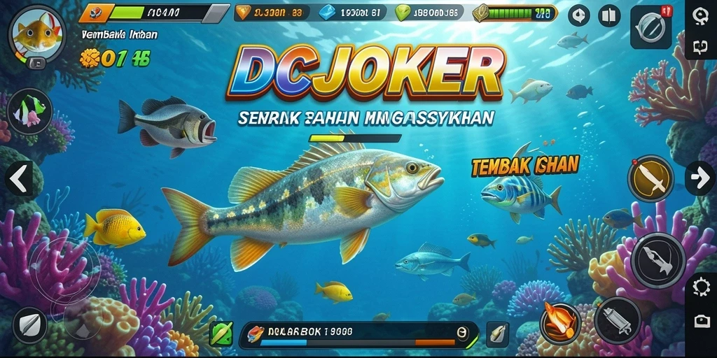 Screenshot gameplay IDCJOKER menampilkan keseruan menangkap ikan.