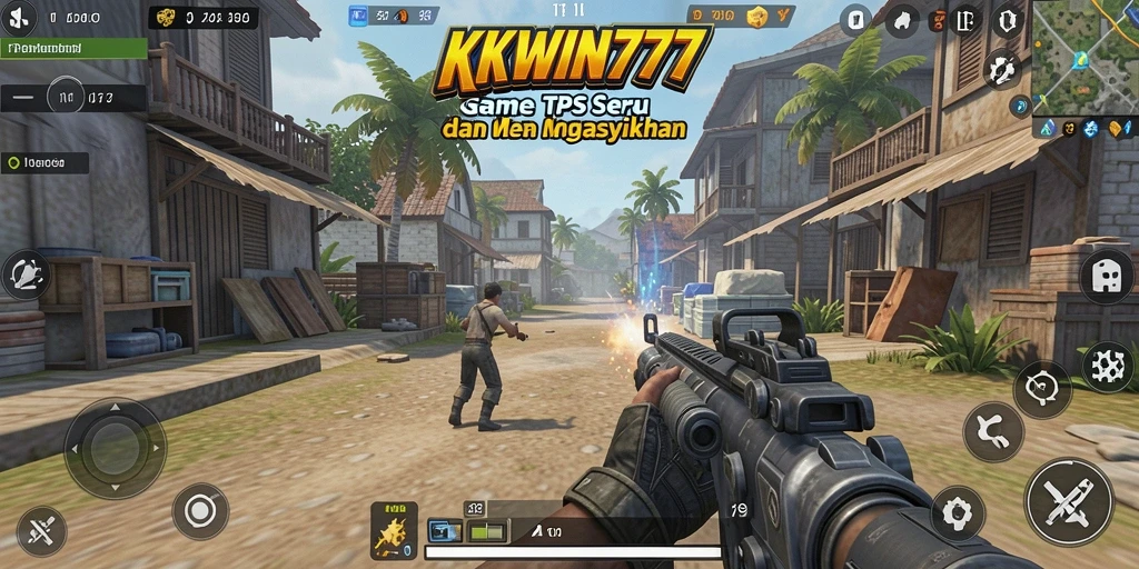 Tampilan gameplay seru di KKWIN777 dengan aksi mendebarkan.