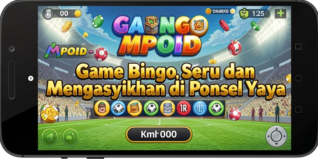 Gameplay seru Bingo dengan banyak pilihan dan tantangan.