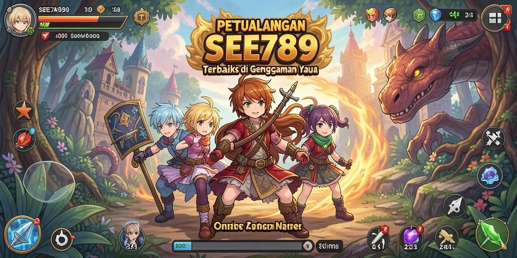 Gameplay seru dan menawan dari SEE789 yang penuh karakter Anime.